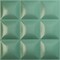 Ekena Millwork 19 5/8in. W x 19 5/8in. H Classic EnduraWall Decorative 3D Wall Panel Covers 2.67 Sq. Ft. WP20X20CLFSM - alternate 1